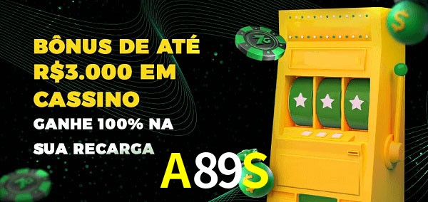 A89S melhor bônus de depósito