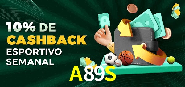 10% de bônus de cashback na A89S